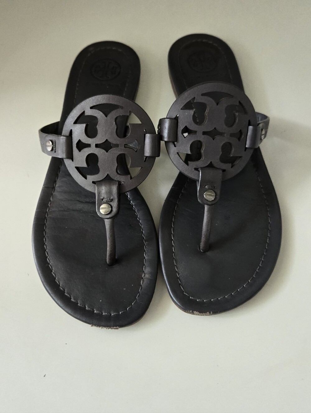 Tory Burch GRAY Miller Sandals